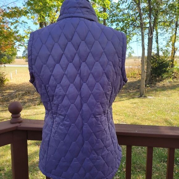 Free Country Lavender Quilted Puffer Vest Women’s Sz Med NWT - Picture 8 of 15